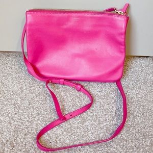 Auth Used Celine Trio Crossbody Bag